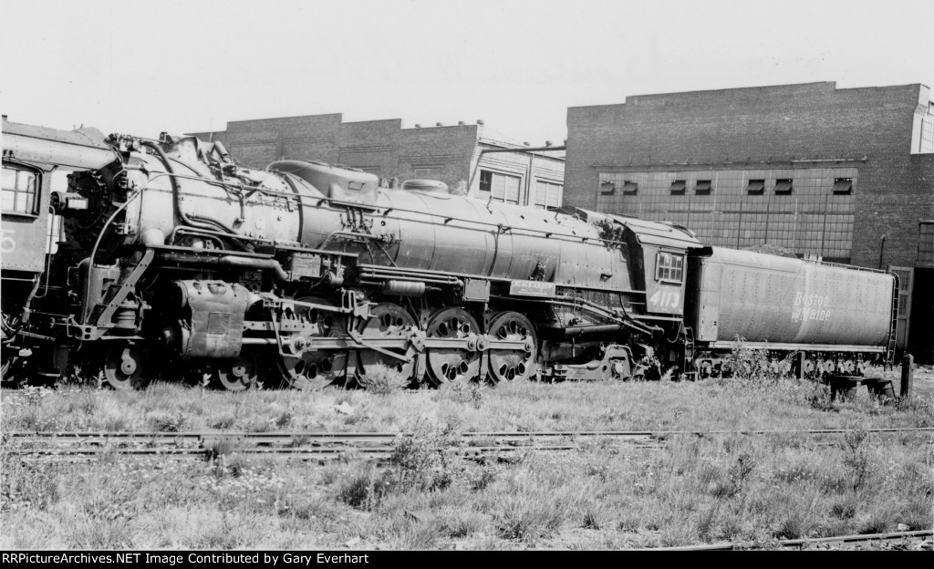 BM 4-8-2 #4113 - Boston & Maine